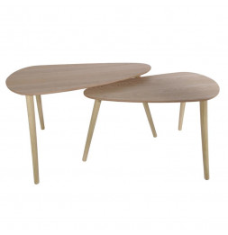 Set de 2 tables gigognes en...