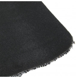 Tapis 2 en 1 ultra absorbant et grattoir - L 75 x l 45 x H 0,5 cm - Gris