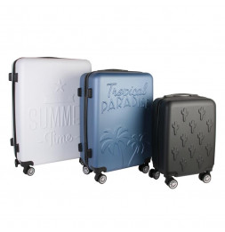 Lot de 3 valises - Design summer