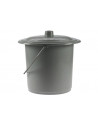 Petit seau - D 18.5 x H 20 cm - Gris