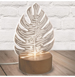 Lampe led USB acrylique en...