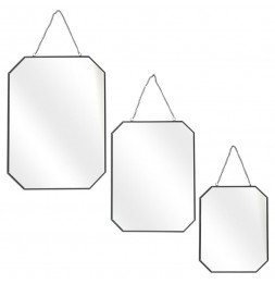 Lot de 3 miroirs avec...