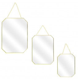 Lot de 3 miroirs avec...