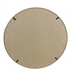 Miroir rond avec anse ceinture - L 40 x l 4 x H 65,5 cm - Beige