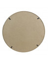 Miroir rond avec anse ceinture - L 40 x l 4 x H 65,5 cm - Beige