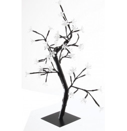 Arbre lumineux d'intérieur blanc - 48 LEDs - Décoration lumineuse