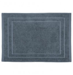 Tapis de bain en coton - 50 x 70 cm - Gris