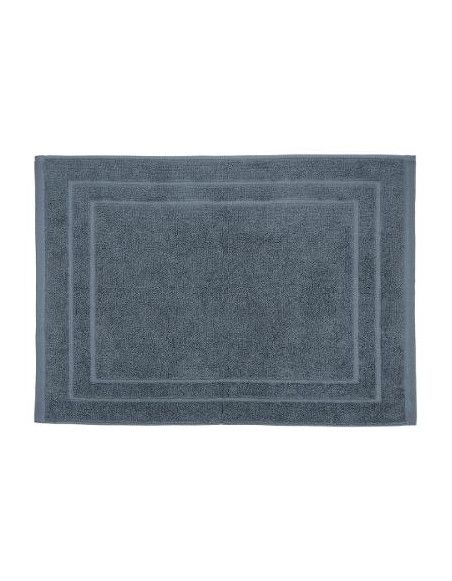 Tapis de bain en coton - 50 x 70 cm - Gris