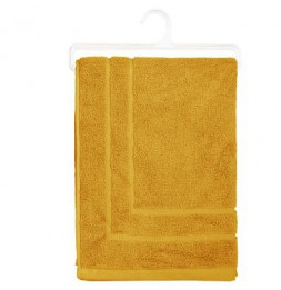 Tapis de bain en coton - 50 x 70 cm - Jaune