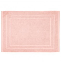 Tapis de bain en coton - 50 x 70 cm - Rose pastel