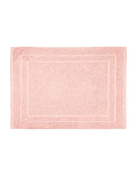 Tapis de bain en coton - 50 x 70 cm - Rose pastel