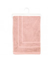 Tapis de bain en coton - 50 x 70 cm - Rose pastel