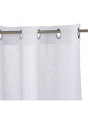 Voilage en polyester - FRED - 140 x 240 cm - Blanc