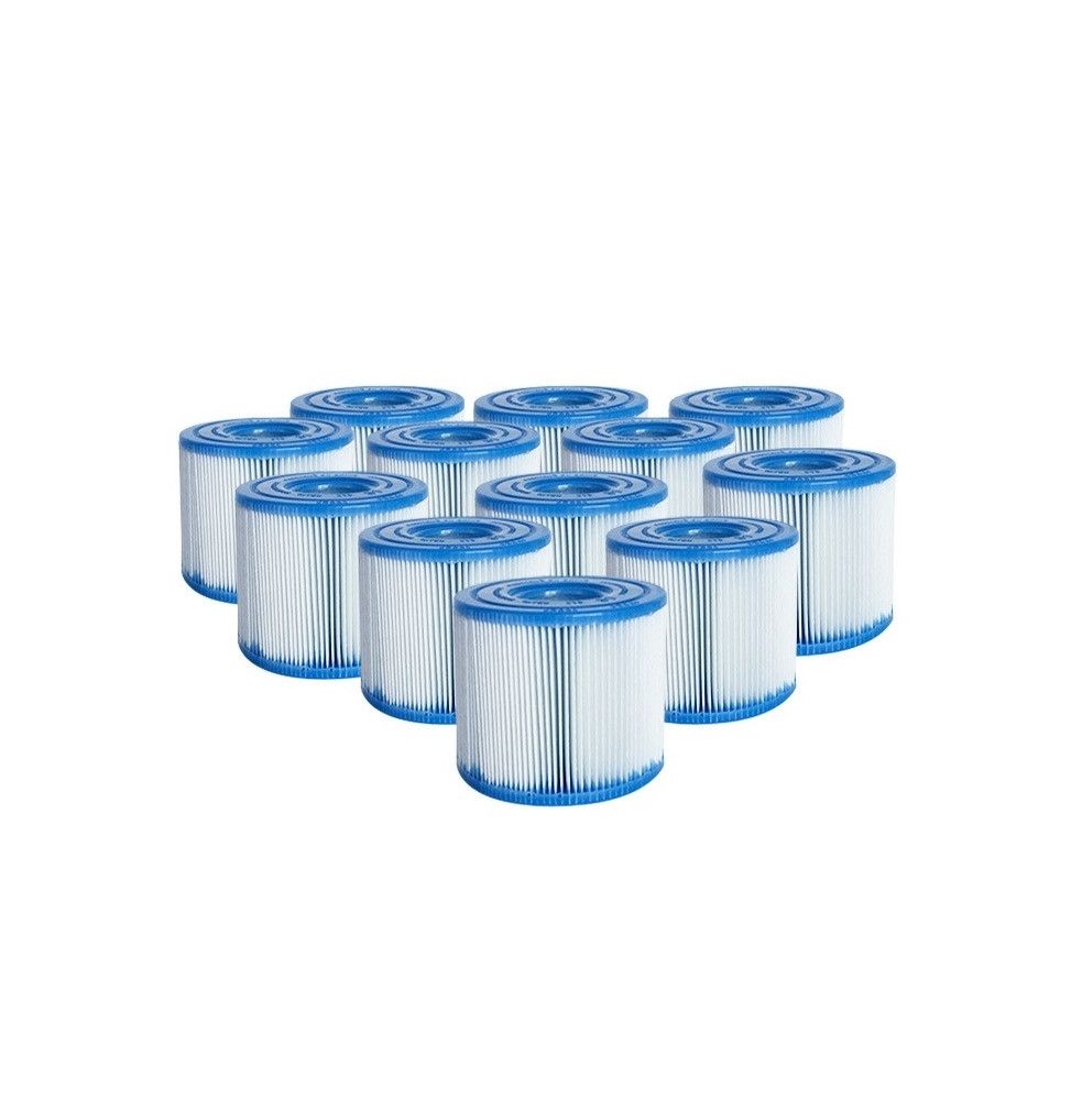 Lot de 12 cartouches de filtration type H - Pour piscine - Intex