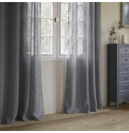 Voilage Alton - 140 x 120 cm - Gris