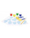 Kit atelier de peinture éponge - L 19 x l 24 x H 6 cm - 4 ans et plus