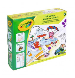 Kit atelier de stickers - L 19 x l 24 x H 6 cm - 4 ans et plus