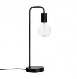 Lampe à poser en métal Keli - H 46 cm - Noir