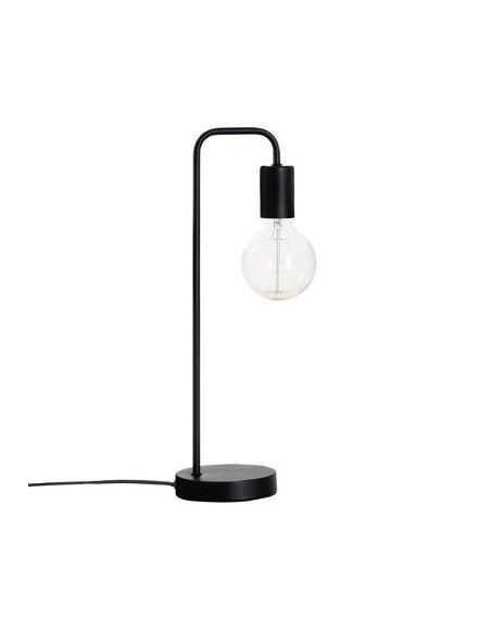 Lampe à poser en métal Keli - H 46 cm - Noir