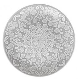 Set de 6 assiettes plates Hacienda - D 27 cm - Grès