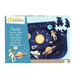 Puzzle éducatif - Grand format - Le système solaire