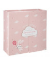 Coffret naissance ouverture nuage - Rose