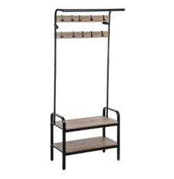 Meuble vestiaire Jano - L 73,5 x P 34 x H 170,5 cm