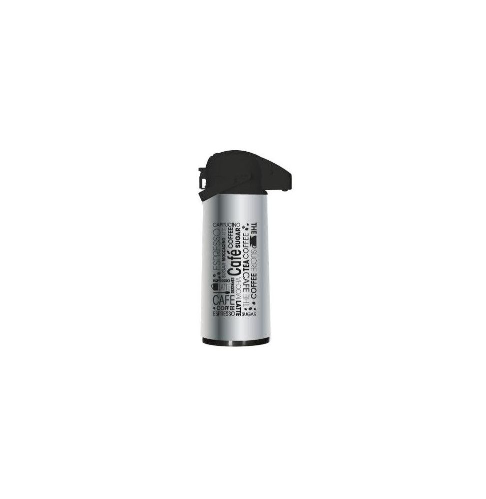 Thermos en métal - Argenté - 1,9 L