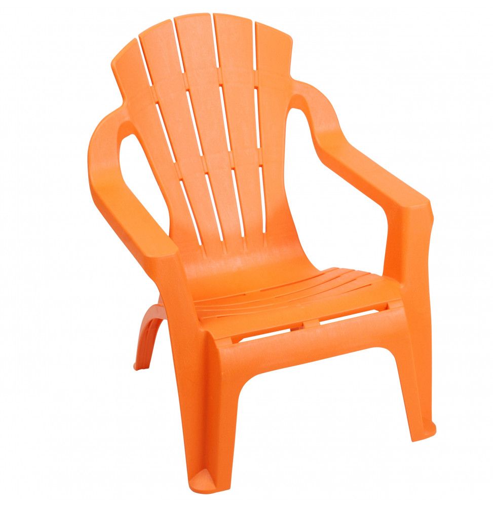 Petite chaise pour enfant Selva - L 38 x l 36 x H 44 cm - Orange