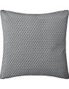 Coussin à motifs Otto - 38 x 38 cm - Gris