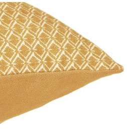 Coussin à motifs Otto - 30 x 50 cm - Jaune