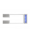 Ensemble meuble TV mural - ABW Galaxy - 235 x 30 x 95 cm - Gris