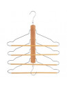 Cintre 4 en 1 pour chemises et pantalons - Rangement penderie