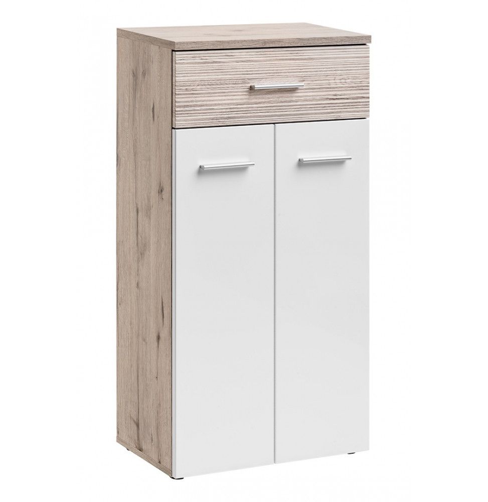 Commode de rangement - GUSTAVO - 60 x 35 x 110 cm