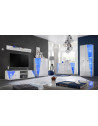 Ensemble meuble TV mural - ABW Edge - 330 x 50 x 200 cm