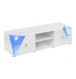 Banc TV - RTV Edge - 150 x 50 x 48 cm - Blanc