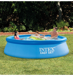 Piscinette gonflable Easy Set - D 3,05 x H 0,76 m - Intex