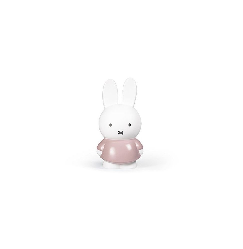 Tirelire Miffy - Lapin - 13 cm - Rose