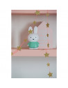 Tirelire Miffy - Lapin - 13 cm - Vert