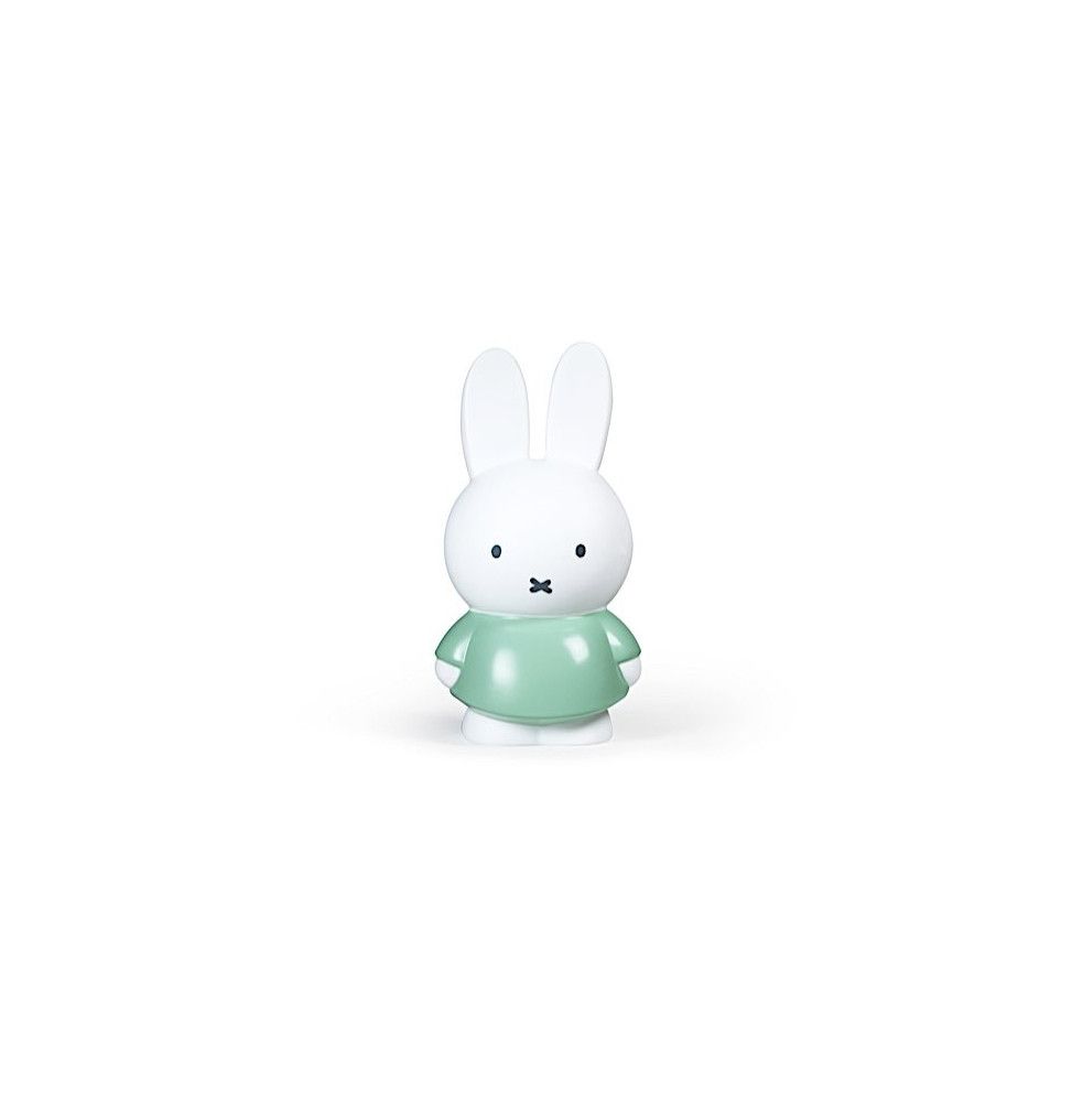 Tirelire Miffy - Lapin - 13 cm - Vert