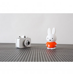 Tirelire Miffy - Lapin - 13 cm - Orange