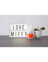 Tirelire Miffy - Lapin - 13 cm - Orange