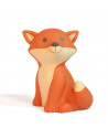 Tirelire César - Renard - 13 cm - Orange