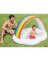 Piscinette arc en ciel - L 1,42 x l 1,19 x H 0,84 m - Intex