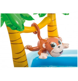 Aire de jeu Jungle - L 2,57 x l 2,16 x H 0,84 m - Intex