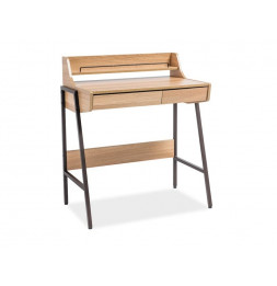 Bureau d'appoint - 77 x 48 x 89 cm - Marron