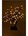 Arbre lumineux d'intérieur blanc - 48 LEDs - Décoration lumineuse