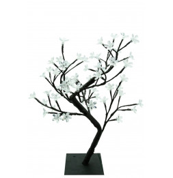 Arbre lumineux d'intérieur blanc - 48 LEDs - Décoration lumineuse