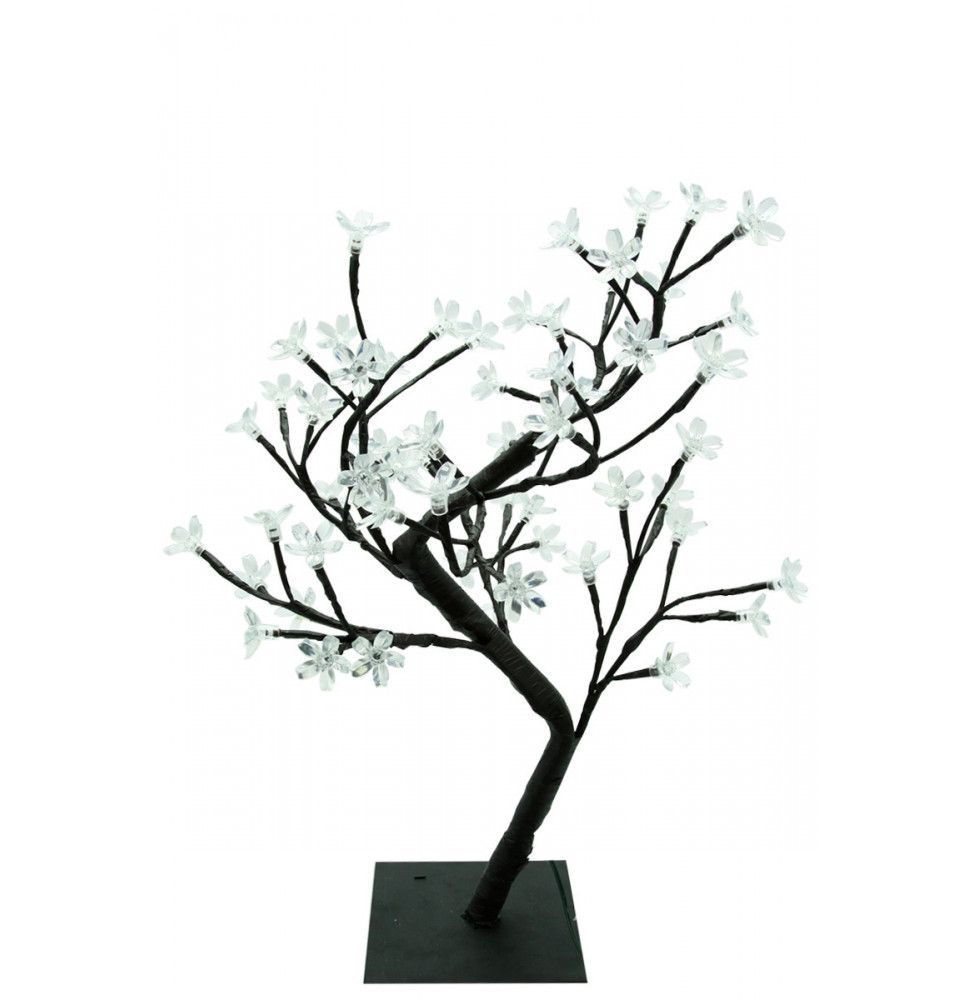 Arbre lumineux d'intérieur blanc - 48 LEDs - Décoration lumineuse