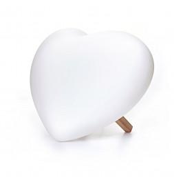 Lampe à poser coeur